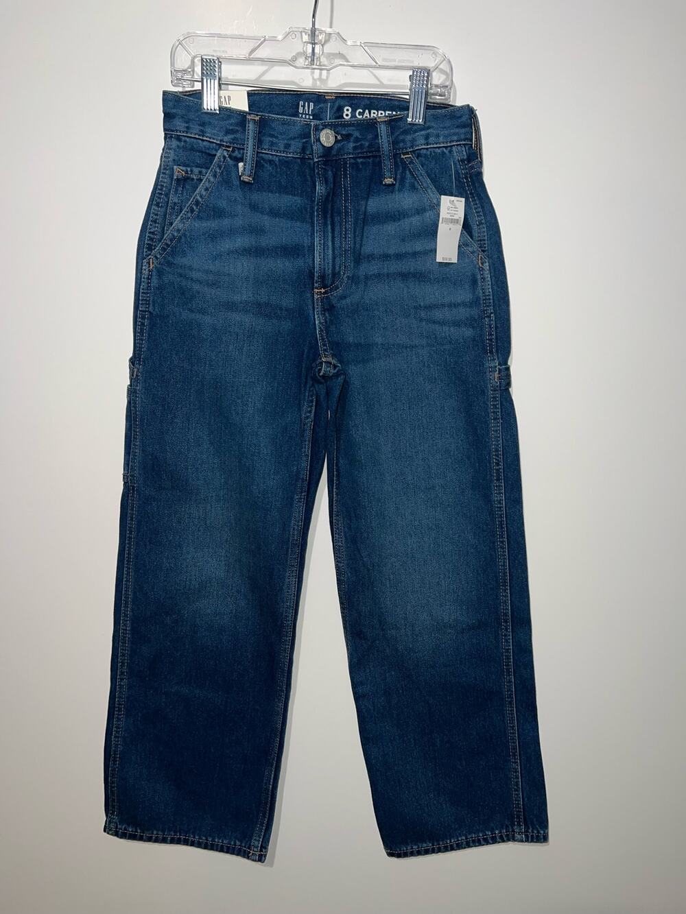 Gap kids carpenter blue jeans